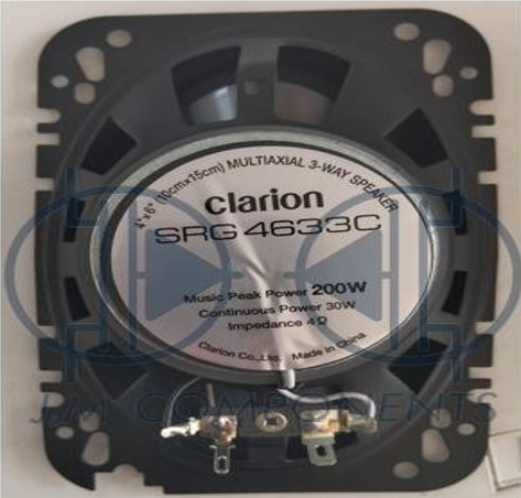 BOCINA CLARION 3 VIAS 4X6 200W